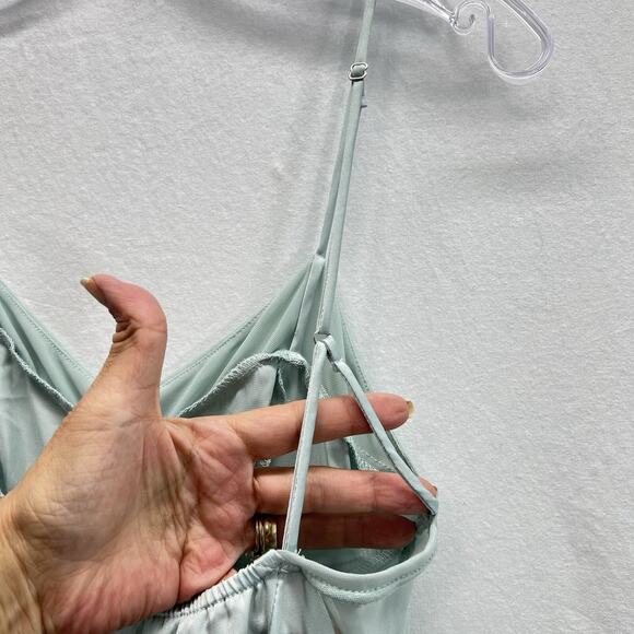 Intimately Free People City Cool Midi Slip Dress Size XS Ice Blue - Picture 9 of 14